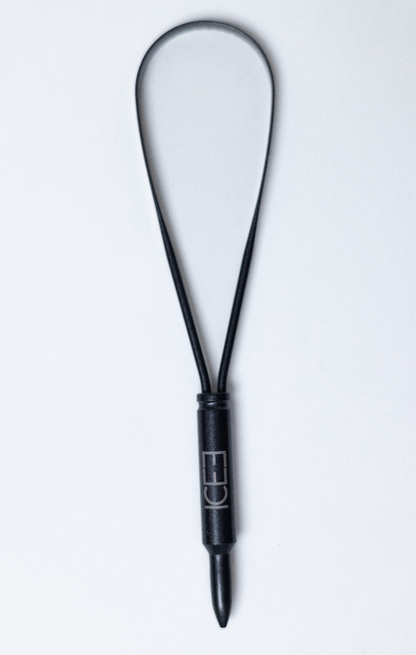 Matte Black Tongue Scraper | Bulletproof Collection