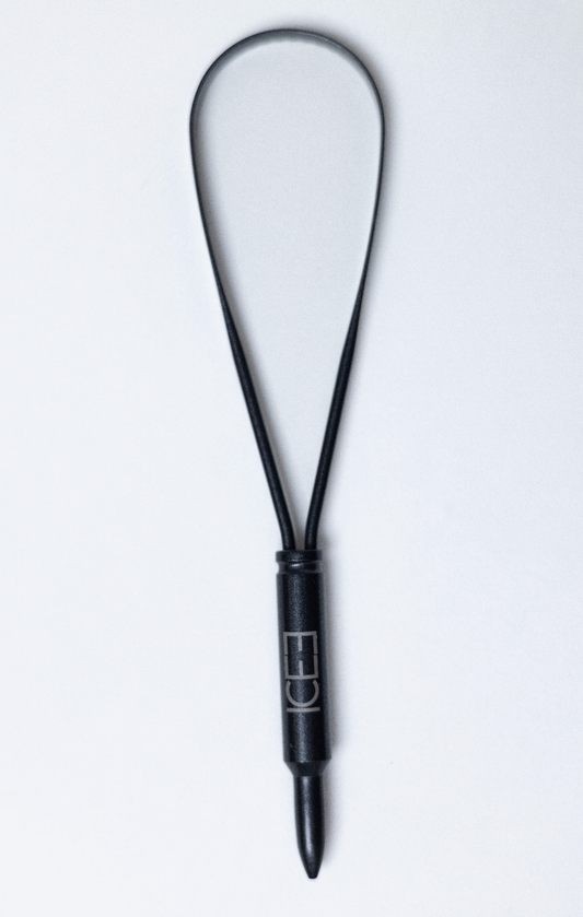 Matte Black Tongue Scraper | Bulletproof Collection