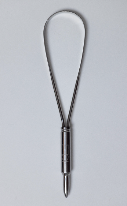 Silver Tongue Scraper | Bulletproof Collection
