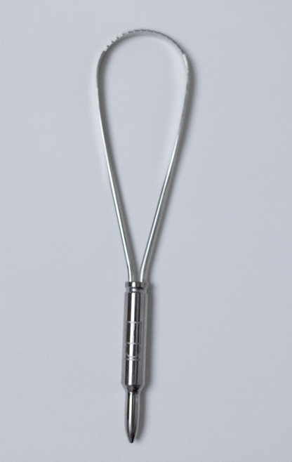 Silver Tongue Scraper | Bulletproof Collection